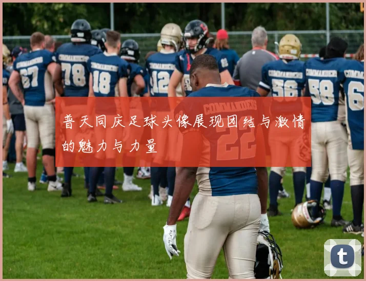 普天同庆足球头像展现团结与激情的魅力与力量
